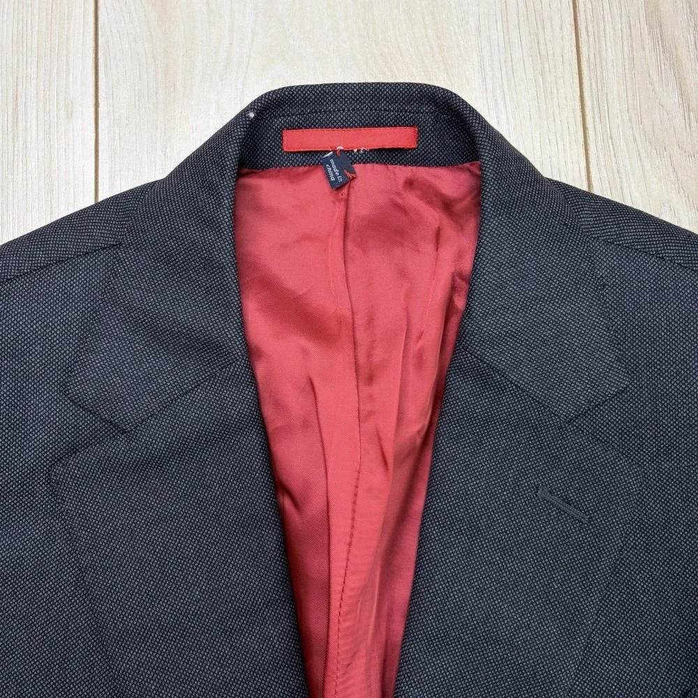 MODERN Suitsupply Vitale Barberis Wool Birdseye Blazer Mens Size 35R